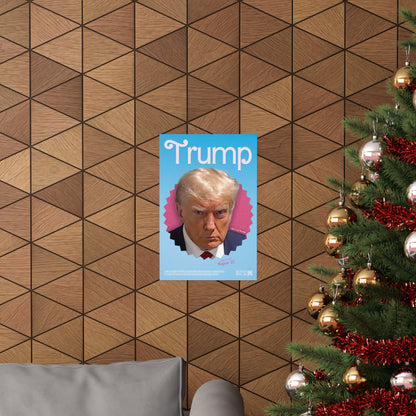 KMDesigns Barbie Trump Poster