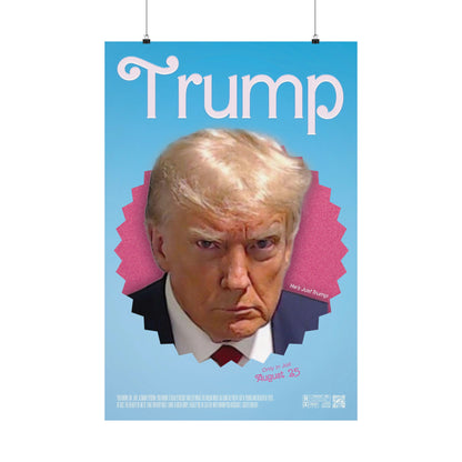 KMDesigns Barbie Trump Poster