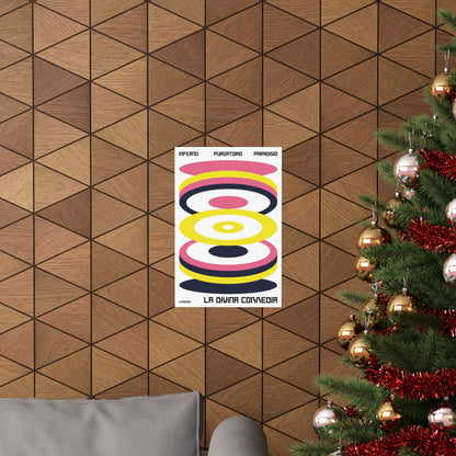 KMDesigns The Divine Comedy Abstract Poster