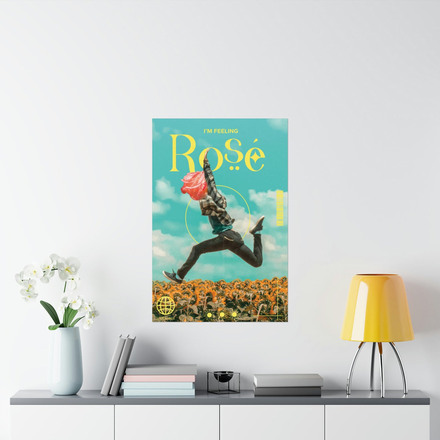 KMDesigns Rose Poster