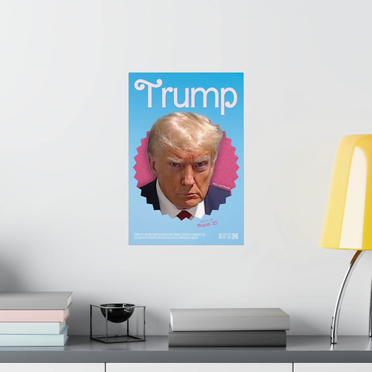 KMDesigns Barbie Trump Poster