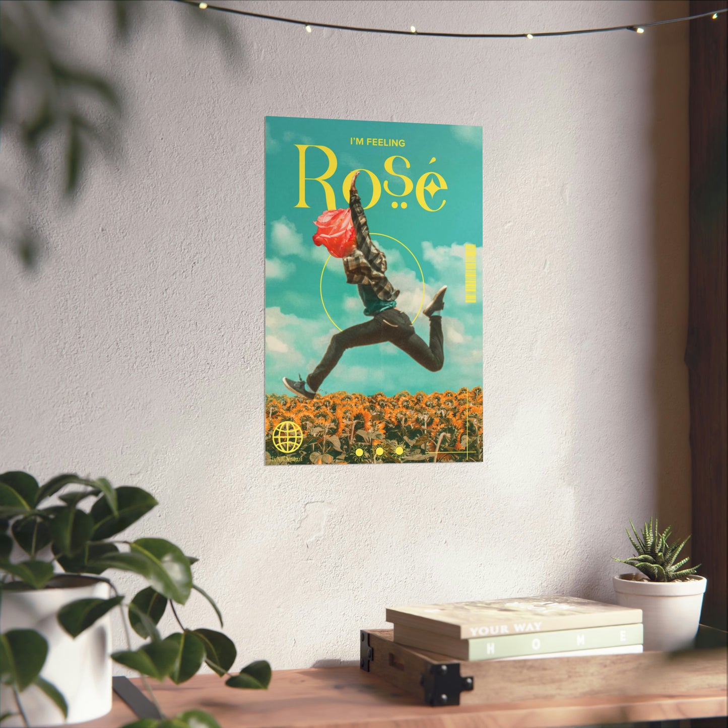 KMDesigns Rose Poster