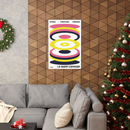 KMDesigns The Divine Comedy Abstract Poster